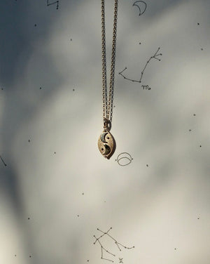 Mezzaluna pendant - Gold