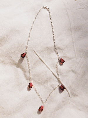 Persephone glass Necklace