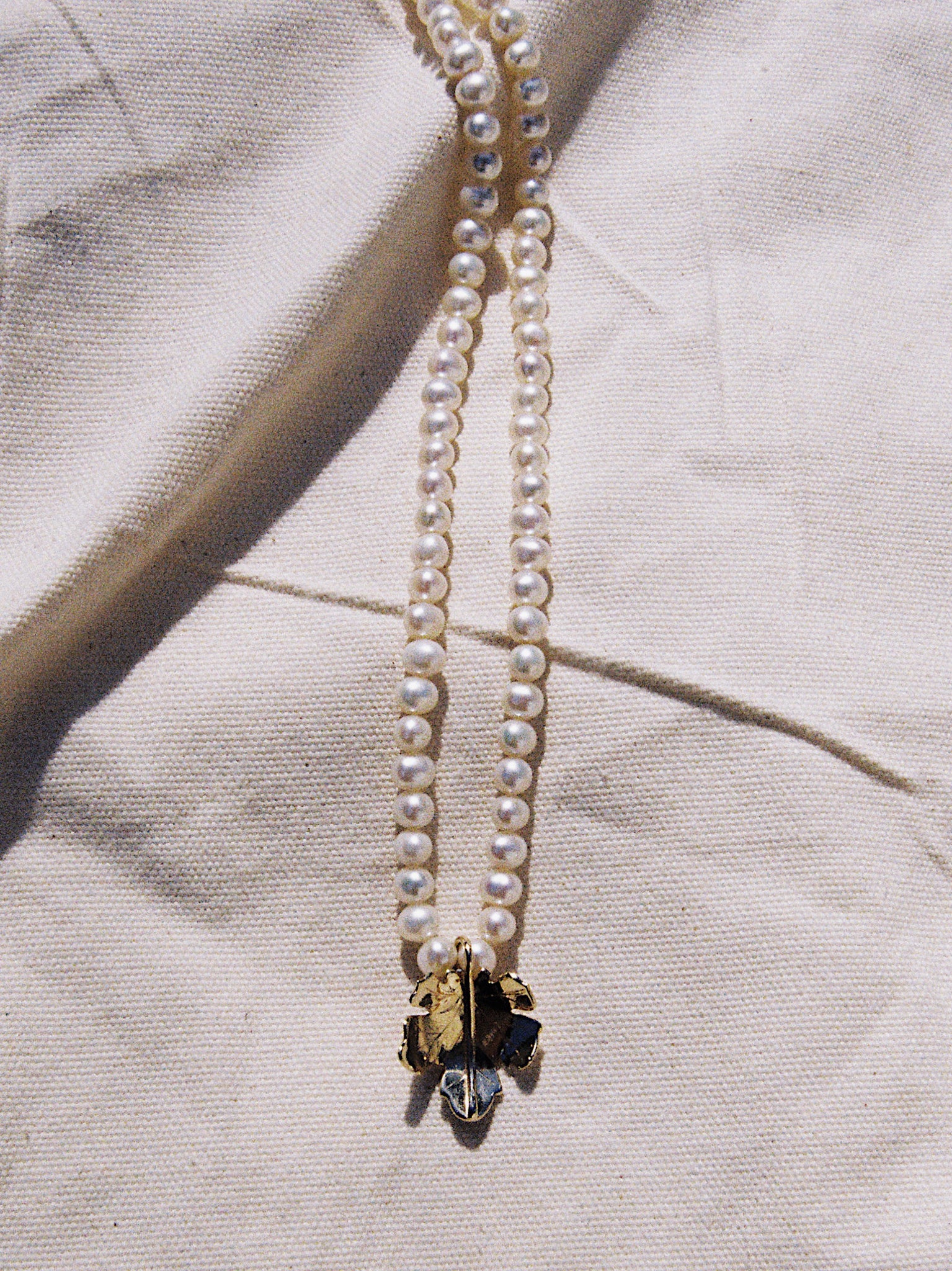 Figaro pearler necklace