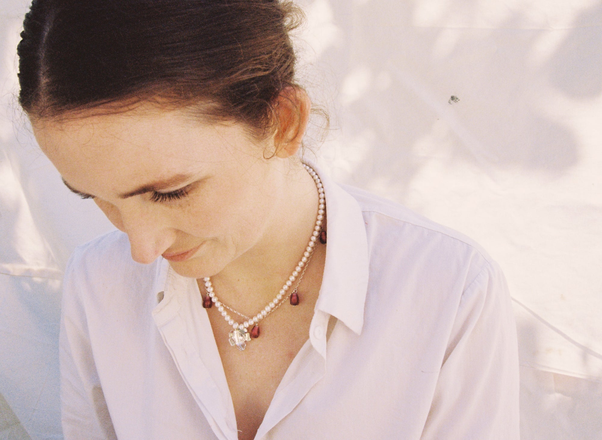 Figaro pearler necklace